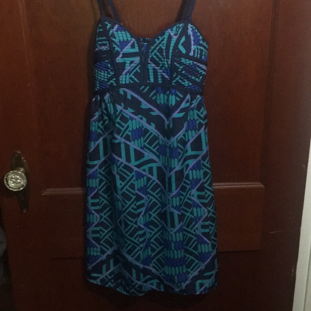 Xhilaration blue sundress XS